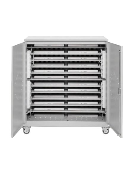 Armario Metalico Iorder Con Ruedas Para Almacenamiento Y Carga 24/36 Portatiles/Netbooks Color