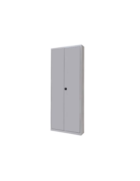 Armario Metalico Rocada Dos Puertas Batientes Incluye Cuatro Balda 102X198X45 Cm Acabado Ac00 Gris/Gris