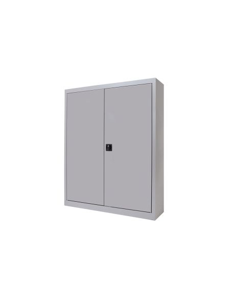 Armario Metalico Rocada Dos Puertas Batientes Incluye Dos Balda 102X105X45 Cm Acabado Ac00 Gris/Gris