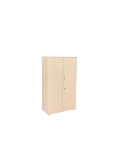 Armario Rocada Con 3 Estantes Y Dos Puertas Enteras Serie Store 156X90X45 Acabado Aa01 Haya/Haya