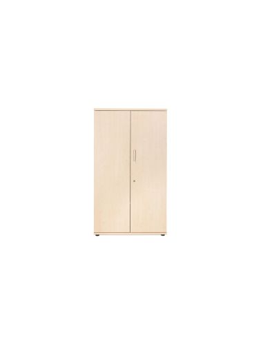 Armario Rocada Con 3 Estantes Y Dos Puertas Enteras Serie Store 156X90X45 Acabado Aa01 Haya/Haya