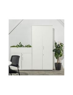 Armario Rocada Con Cuatro Estantes Serie Store 156X90X45 Cm Acabado Aa01 Haya/Haya 2