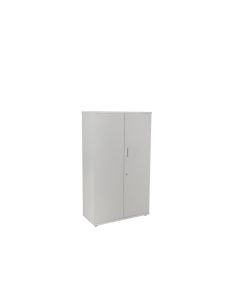 Armario Rocada Con Tres Estantes Y Dos Puertas Serie Store 156X90X45 Cm Acabado Gris/Gris