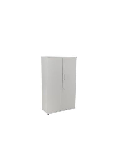 Armario Rocada Con Tres Estantes Y Dos Puertas Serie Store 156X90X45 Cm Acabado Gris/Gris