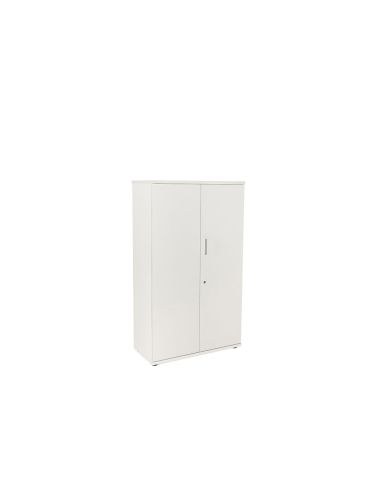 Armario Rocada Con Tres Estantes Y Dos Puertas Serie Store 156X90X45 Cm Acabado Blanco/Blanco