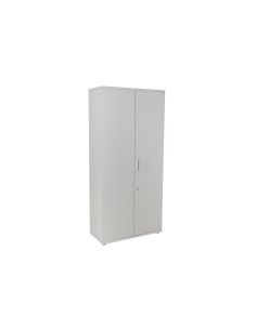 Armario Rocada Con Cuatro Estantes Y Dos Puertas Serie Store 195X90X45 Cm Acabado An02 Gris/Gris