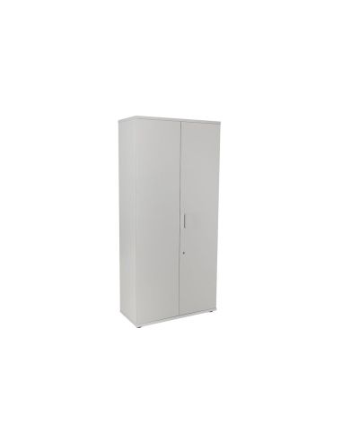 Armario Rocada Con Cuatro Estantes Y Dos Puertas Serie Store 195X90X45 Cm Acabado An02 Gris/Gris