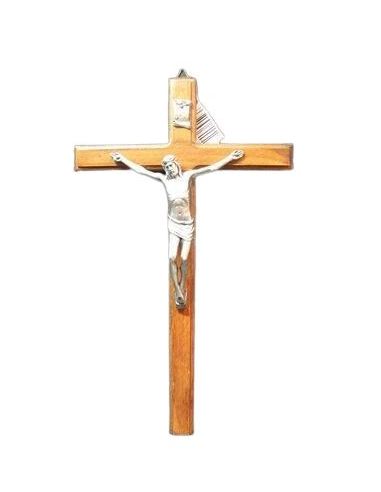 Crucifijo Madera Cuerpo Metal 27X16ººº
