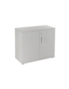 Armario Rocada Con Dos Puertas Y Un Estante Serie Store 78X90X45 Cm Acabado Gris/Gris