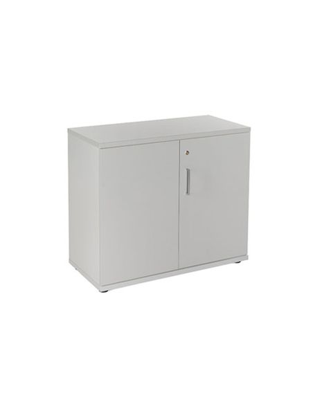 Armario Rocada Con Dos Puertas Y Un Estante Serie Store 78X90X45 Cm Acabado Gris/Gris