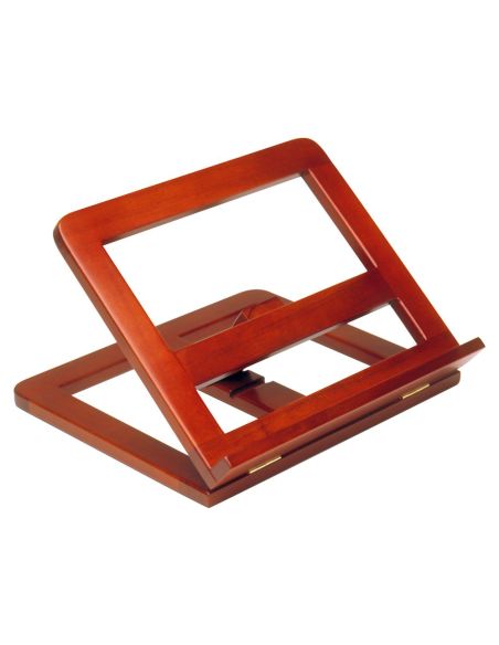 Atril Sujetalibros Q-Connect Madera Color Cognac 330X270X65 Mm|Libreriasalesiana