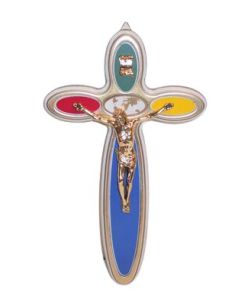 Crucifijo Misionero Blanco 27X16 Cm