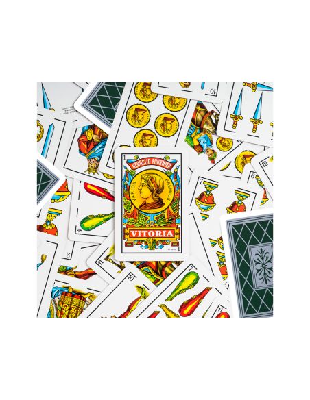 Baraja Fournier Española Nº27 40 Cartas Estuche De Plastico