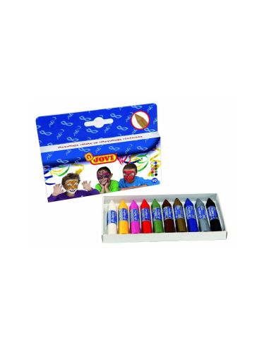 Barra Maquillaje Jovi Caja De 10 Colores Surtidos