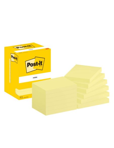 Bloc De Notas Adhesivas Quita Y Pon Post-It 76X102 Mm Con 100 Hojas 657