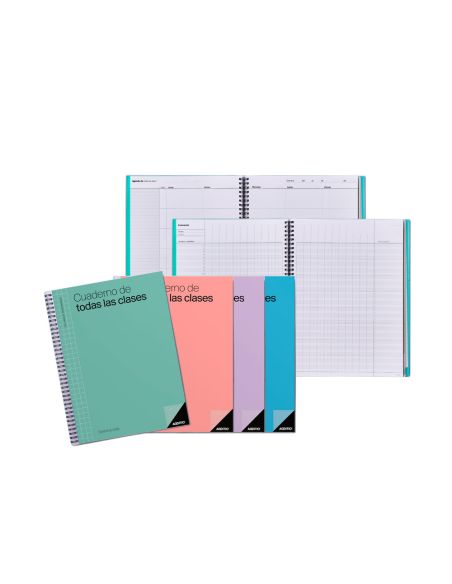 Cuaderno De Todas Las Clases Sv Additio Plan Mensual Del Curso Evaluacion Continua Y Programacion Semanal 22,5X31Cm
