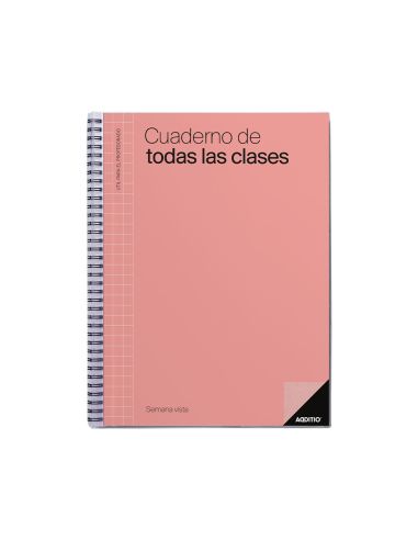 Cuaderno De Todas Las Clases Sv Additio Plan Mensual Del Curso Evaluacion Continua Y Programacion Semanal 22,5X31Cm
