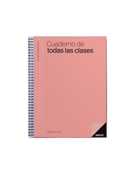 Cuaderno De Todas Las Clases Sv Additio Plan Mensual Del Curso Evaluacion Continua Y Programacion Semanal 22,5X31Cm