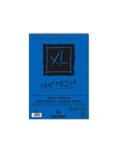 Bloc Dibujo Acuarela Canson Xl Mix Media Grano Medio Din A3 Microperforado Espiral 29,7X42Cm 30 Hojas 300 Gr/M2 2