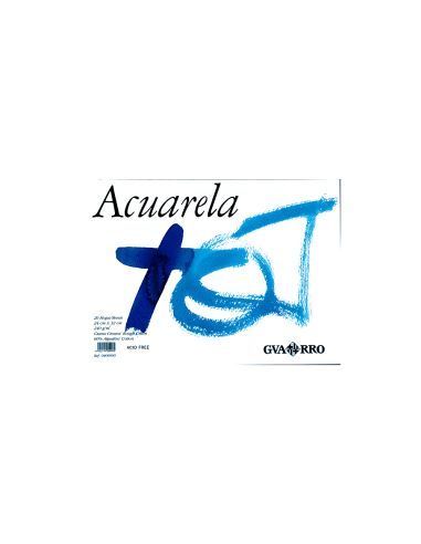 Bloc Dibujo Acuarela Din A4 Encolado 23X32.5 Cm 20 H De 240 Gr/M2