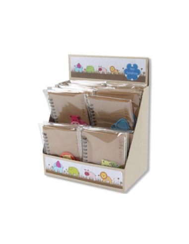 Bloc Espiral Fantasia Animales Mini 95X102Mm Papel 70G/M2
