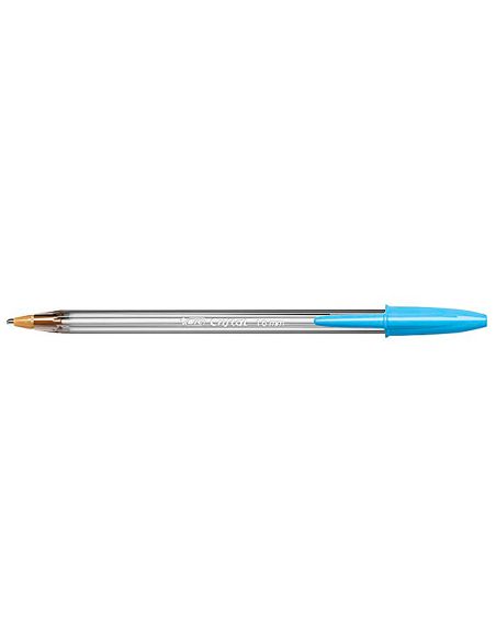 Boligrafo Turquesa  Bic Cristal Fun Punta 1,6 Mm