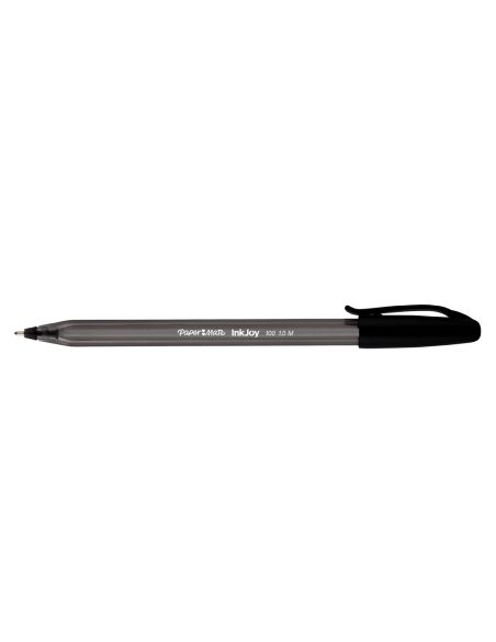 Boligrafo Negro Paper Mate Inkjoy 100 Punta Media Trazo 1Mm