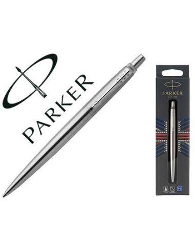 Boligrafo Parker Jotter Core Acero Ct En Blister