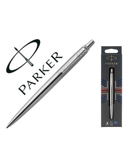 Boligrafo Parker Jotter Core Acero Ct En Blister