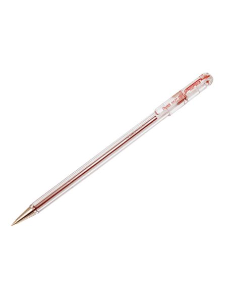 Boligrafo Rojo Pentel Bk-77 B|Libreriasalesiana