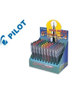 Boligrafo Pilot Punta Aguja G-Tec-C4 Expositor De 60 Unidades