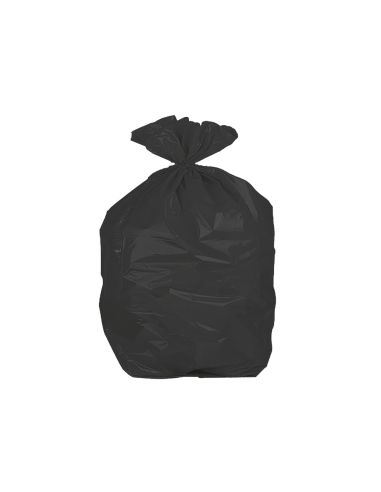 Bolsa Basura Domestica Negra 54X60 Galga 100 Rollo De 25 Unidades
