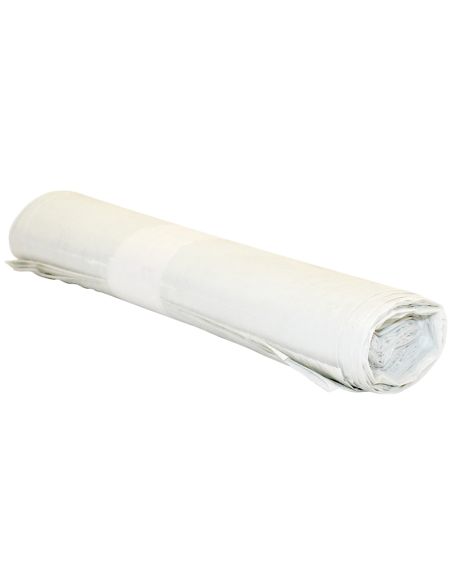 Bolsa Basura Industrial Blanca 85X105Cm Galga 110 Rollo De 10 Unidades