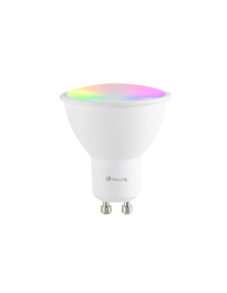 Bombilla Ngs Bulb Wifi Led Gleam 510C Halogena Colores 5W 460 Lumenes Base Gu10 Regulable En Intesidad