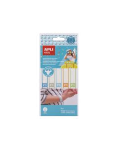 Brazalete Identificativo Apli Kids Blister De 5 Unidades Colores Surtidos