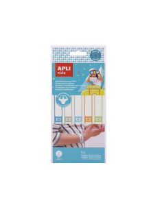 Brazalete Identificativo Apli Kids Blister De 5 Unidades Colores Surtidos 2