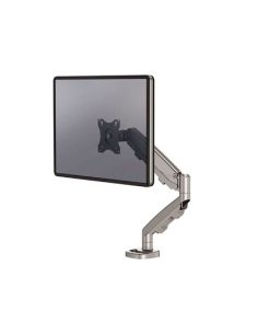 Brazo Para Monitor Fellowes Serie Eppa Ajustable Altura 1 Pantalla Normativa Vesa Hasta 10 Kg Plata