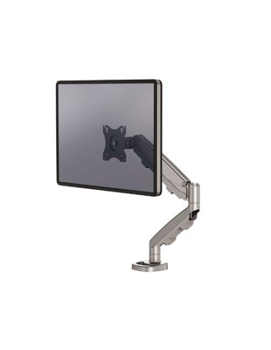 Brazo Para Monitor Fellowes Serie Eppa Ajustable Altura 1 Pantalla Normativa Vesa Hasta 10 Kg Plata