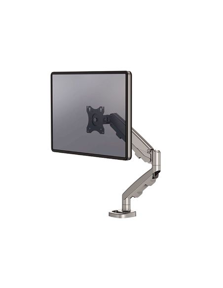 Brazo Para Monitor Fellowes Serie Eppa Ajustable Altura 1 Pantalla Normativa Vesa Hasta 10 Kg Plata