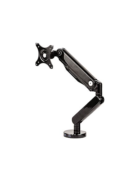 Brazo Para Monitor Fellowes Serie Platinum 1 Pantalla Ajustable Altura Normativa Vesa Hasta 8 Kg Negro