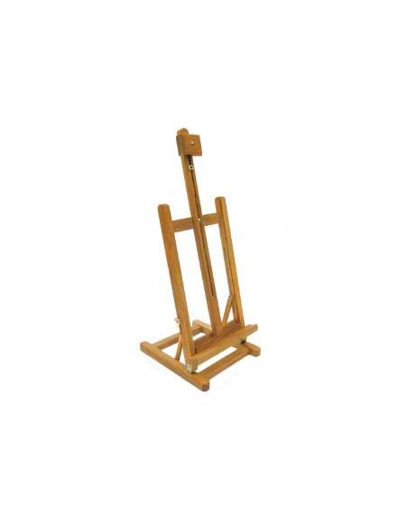 Caballete Pintor Artist Estudio Madera Sobremesa 28X32X74 Cm