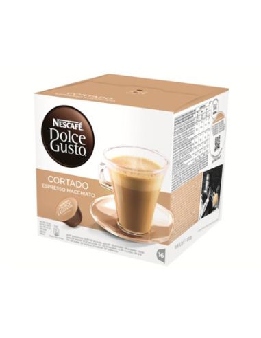 Cafe Dolce Gusto Cortado Monodosis Caja De 16 Unidades