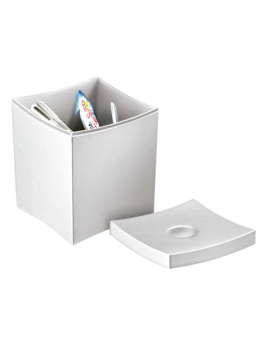 Caja Para Infusiones Cep Con Tapa Desmontable Poliestireno 90X90X115 Mm