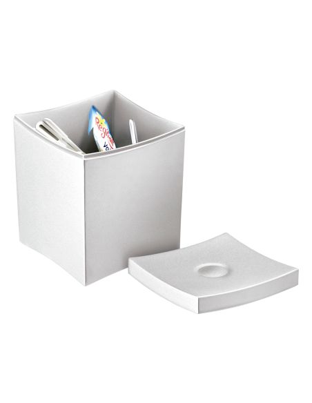 Caja Para Infusiones Cep Con Tapa Desmontable Poliestireno 90X90X115 Mm