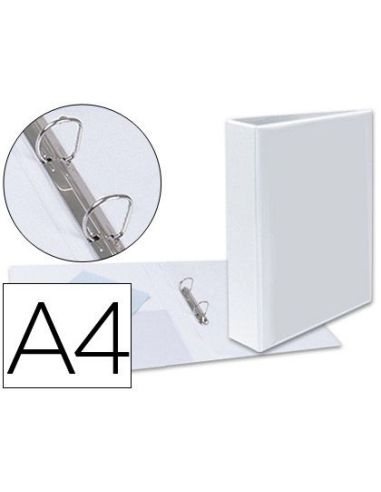 Carpeta Canguro 2 Anillas Mixtas 40Mm Esselte A4 Plastico Blanca