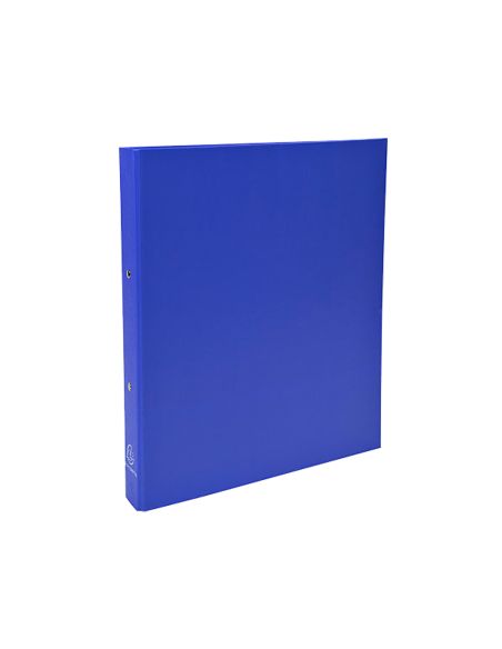Carpeta De 2 Anillas 30Mm Redondas Exacompta Din A4 Carton Forrado Azul