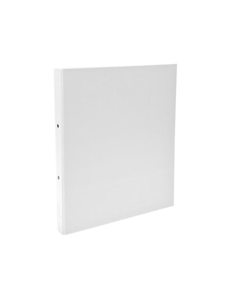 Carpeta De 2 Anillas 30Mm Redondas Exacompta Din A4 Carton Forrado Blanco
