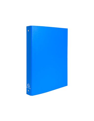 Carpeta De 4 Anillas 30Mm Redondas Exacompta Din A4 Carton Forrado Azul Claro