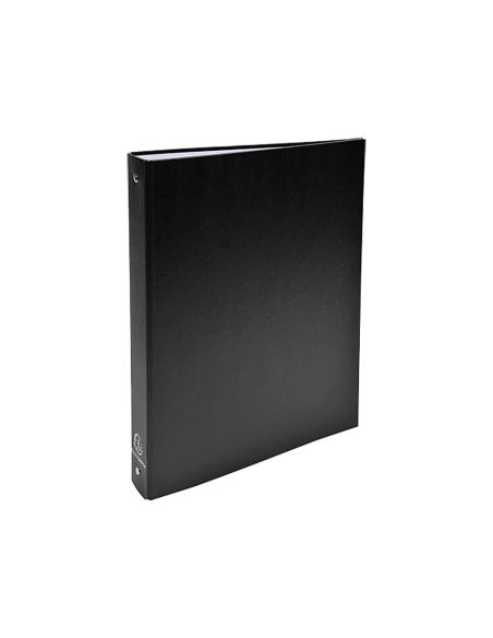 Carpeta De 4 Anillas 30Mm Redondas Exacompta Din A4 Carton Forrado Negra