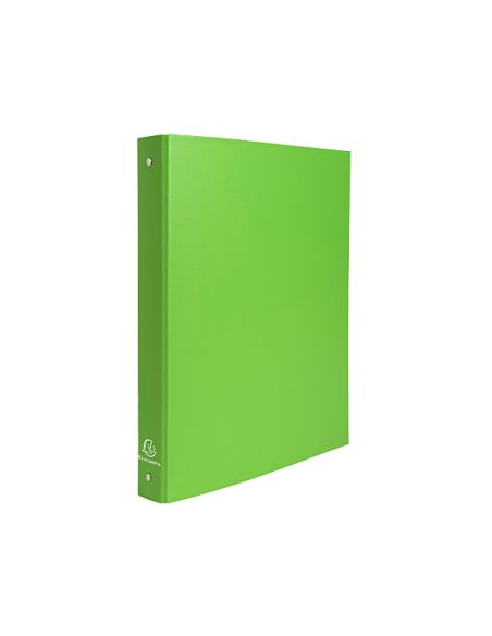 Carpeta De 4 Anillas 30Mm Redondas Exacompta Din A4 Carton Forrado Verde Anis